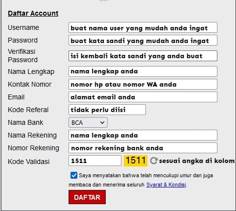 cara daftar poker online di pkv games